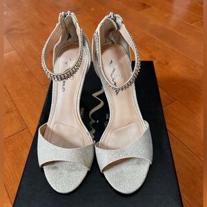 Nina sparkly evening shoes